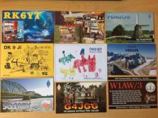 Field day QSL cards