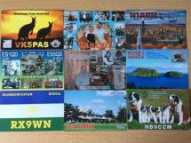 Field day QSL cards